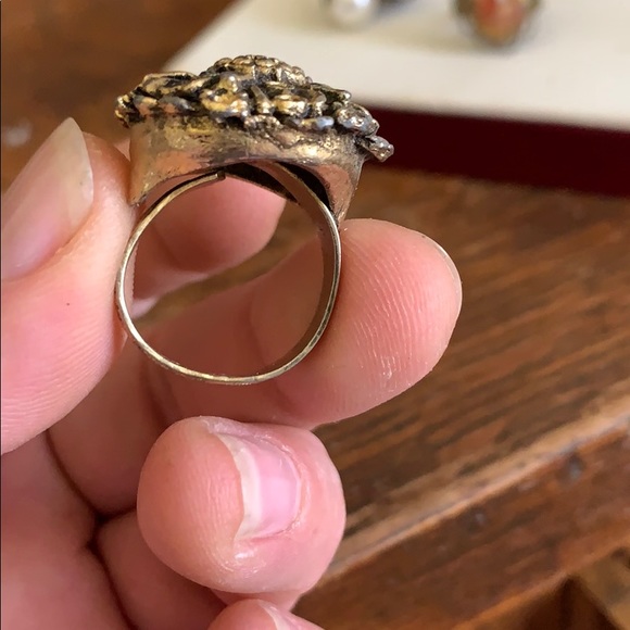 Vintage adjustable sized rings - Picture 7 of 8